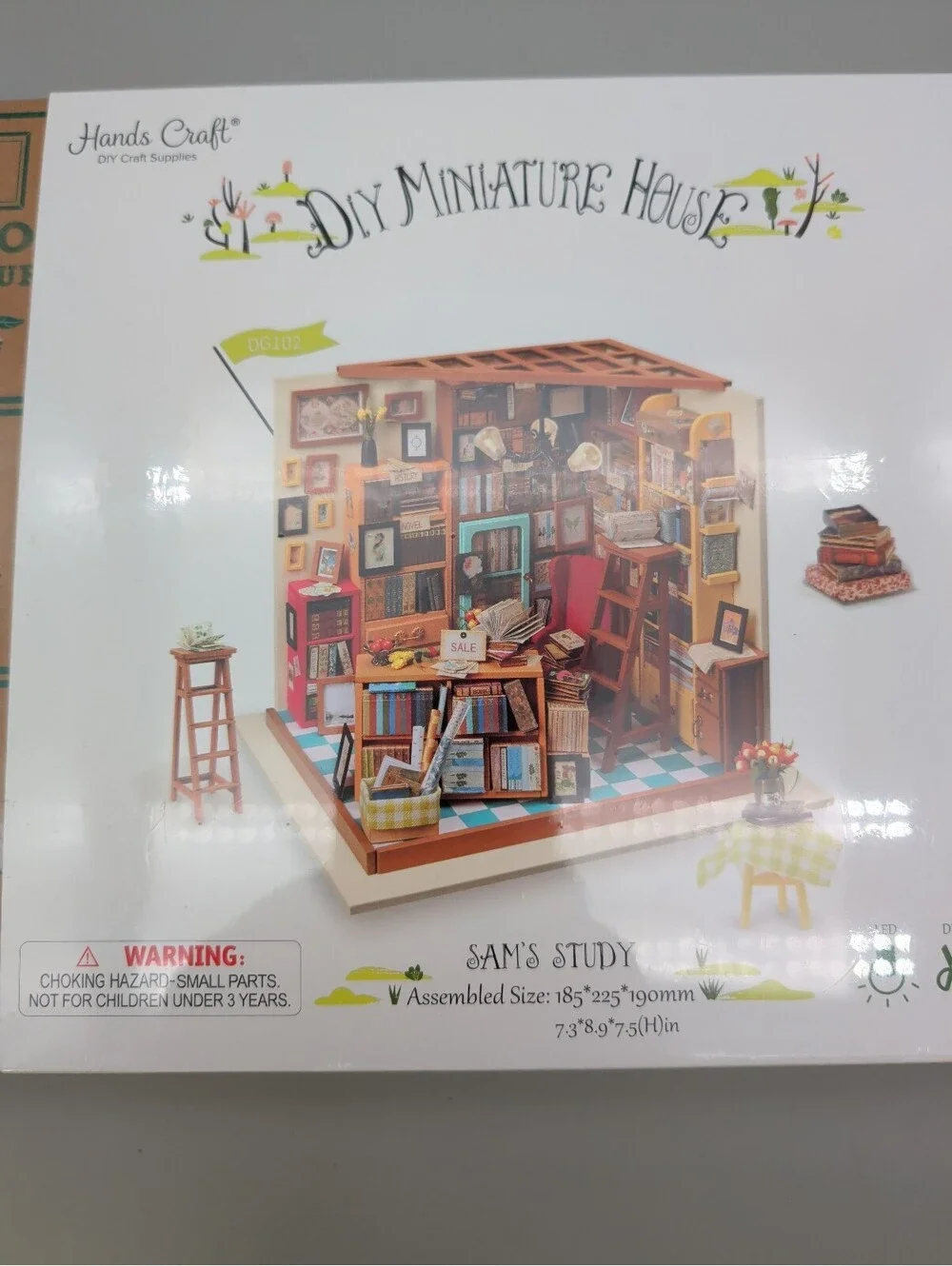 Hands Craft DIY Miniature House - Sam's Study